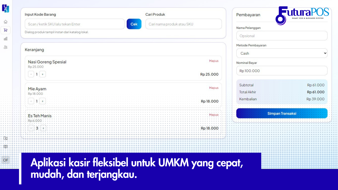 Futura POS – Smart Cashier System